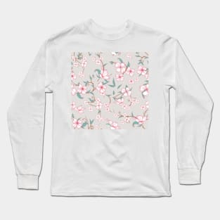 Creepy Flowers Pattern 2 Long Sleeve T-Shirt